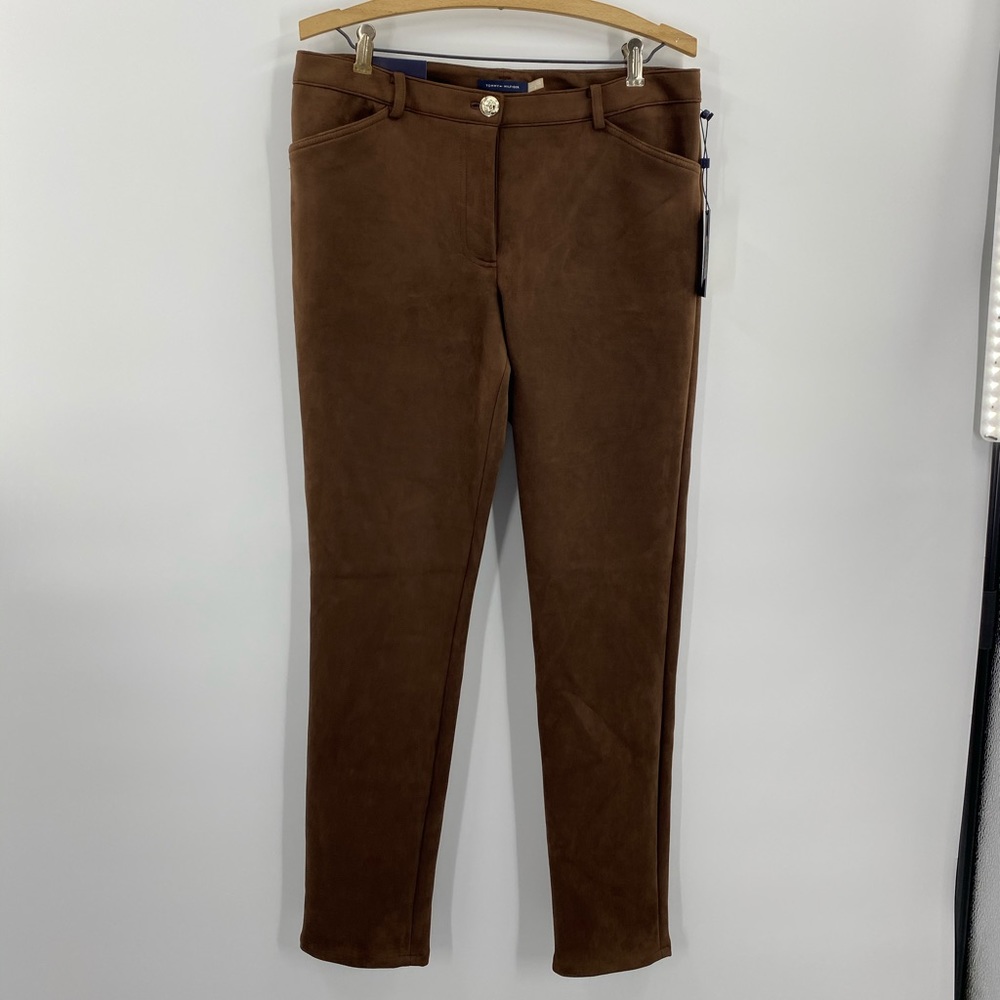 Tommy Hilfiger Berkeley ‘Coffee’ Pant Woman’s Size 14